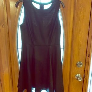 A-line little black dress